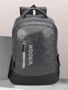 WROGN USB Charging Port, Anti-theft Pocket, 15.5 inches Laptop faux ...