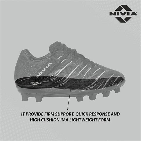 Nivia Carbonite 6.0 Football Shoes – Romjee Sports Llp