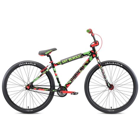 SE DBlocks Big Ripper 29-inch BMX Freestyle Bike-Green/Red Camo — J&R ...