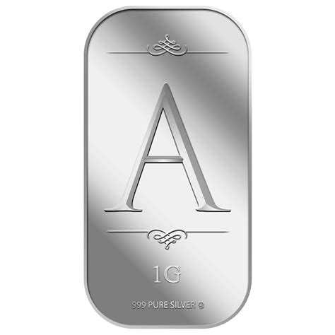 1g Alphabet A Silver Bar | Buy Gold Silver in Singapore | Buy Silver Singapore Online | Gold ... - where to buy silver in singapore