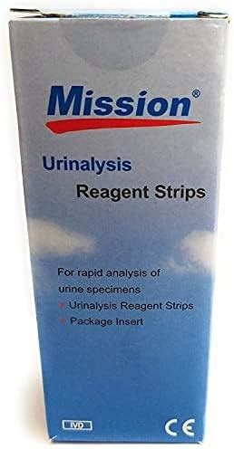 Buy Mission Reagent 2GE Urine Test strips (100 Counts) laboden Online ...