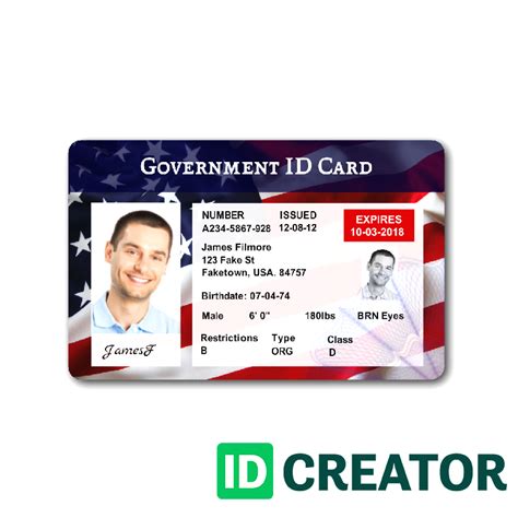 Identity Card 的图像结果
