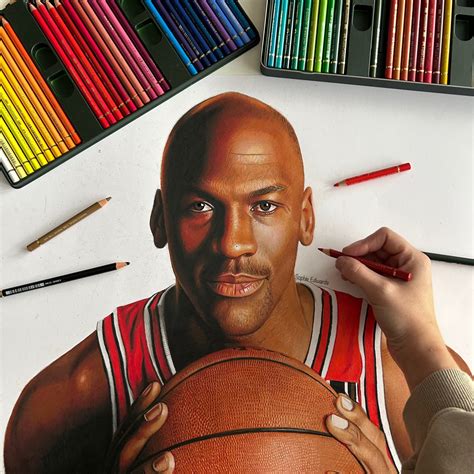 How To Draw Michael Jordan Number