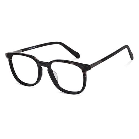 Buy Matte Black Tortoise Gunmetal Full Rim Round Fossil FOS 7116 G-8RH ...