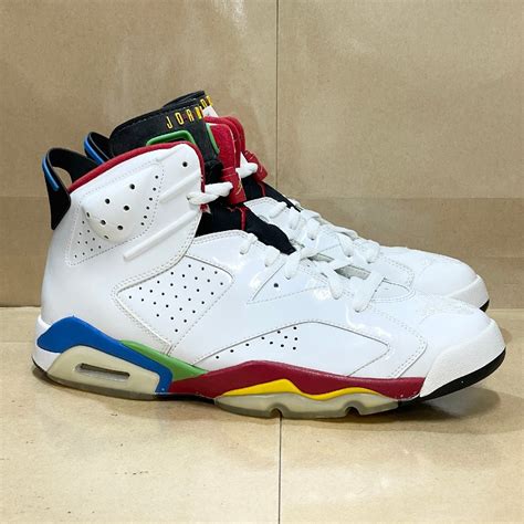 Yahoo!オークション - 30cm AIR JORDAN OLYMPIC 6 325387-161 エア ジ...
