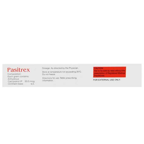 Pasitrex Ointment | Uses, Side Effects, Price | Apollo Pharmacy