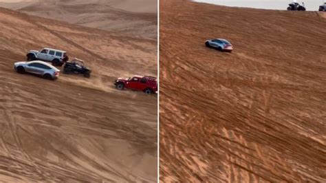 Tesla EV Destroys Jeep Wrangler in Off-Roading Adventure » Car Blog India