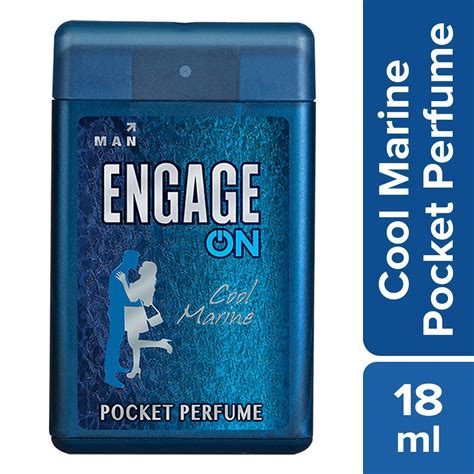 Engage On Cool Marine Pocket Perfume for Men, 18 ml Price, Uses, Side ...