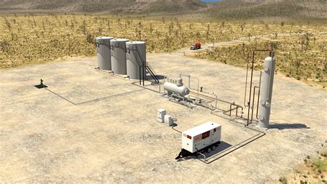 Stallion Oilfield Services, Rig Site Renders - IMMIX Productions