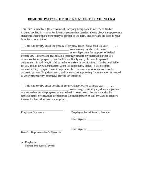 Domestic Partnership 的图像结果