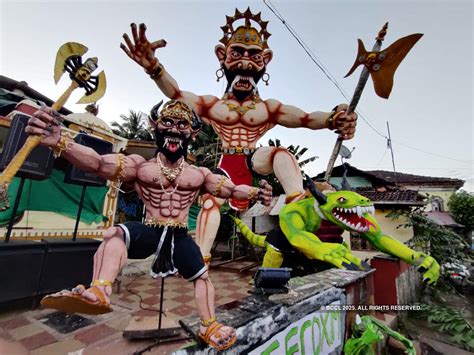 Preparation of Narkasur across Goa- The Etimes Photogallery Page 8