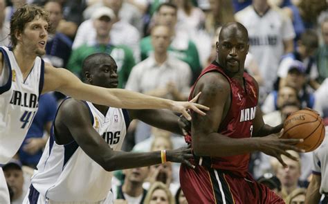 Miami Heat: Shaq and LeBron James go for each other's heads, literally