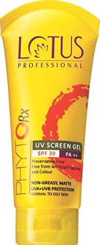 Lotus Professional PHYTORx UV SCREEN GEL - SPF 30 PA++ (79 g) : Amazon ...