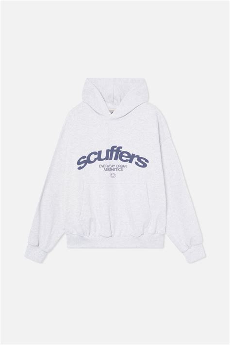 Iconic Light Grey Hoodie – Scuffers