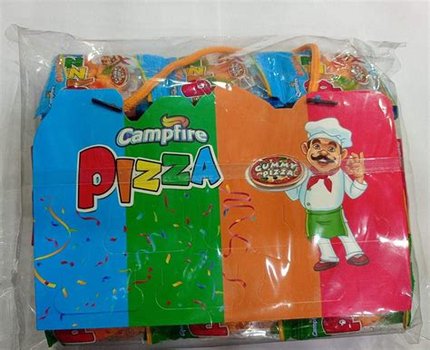 Campfire Gummy Pizza Chewy Gummy 60 Pieces (60 X 10), 600g (Imported ...