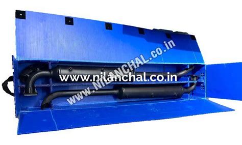 Plastic Corrugated Boxes For Vehicle Silencers Manufacturer, Supplier ...
