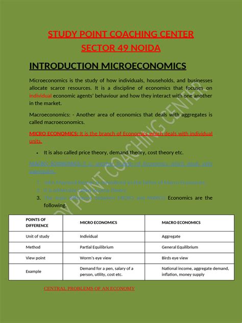 Image result for Class 12 Eco Notes