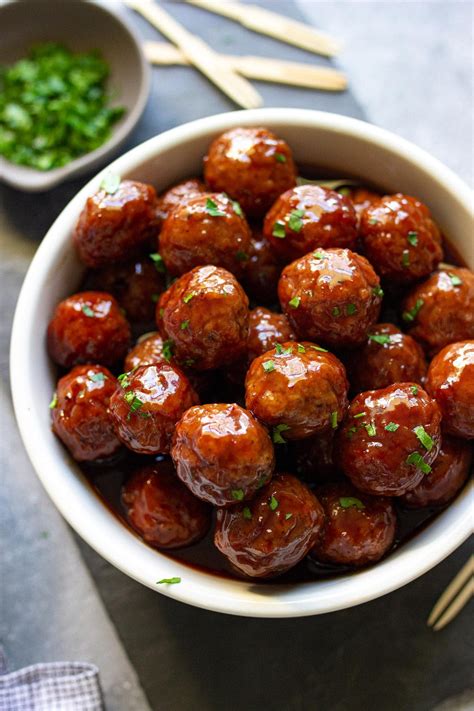 Slow Cooker Meatballs Grape Jelly Barbecue Sauce at Christy Calvin blog