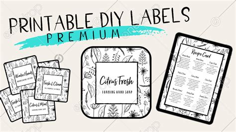 Image result for DIY Printable Labels