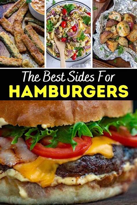 What to Serve With Burgers: 31 Easy, Good Sides - Best Toppings & More!