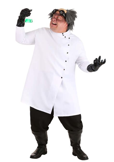 Plus Size Men's Mad Scientist Costume