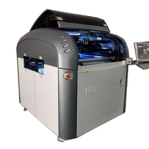 Solder Paste Printer - DEK Automatic Solder Paste Printer - DEK ELAi ...