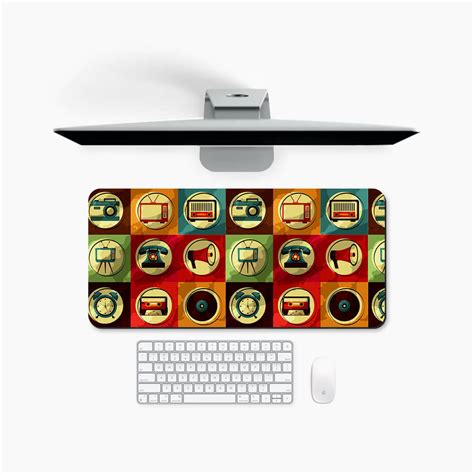 Old-School Print Desk Mat – Casebasket