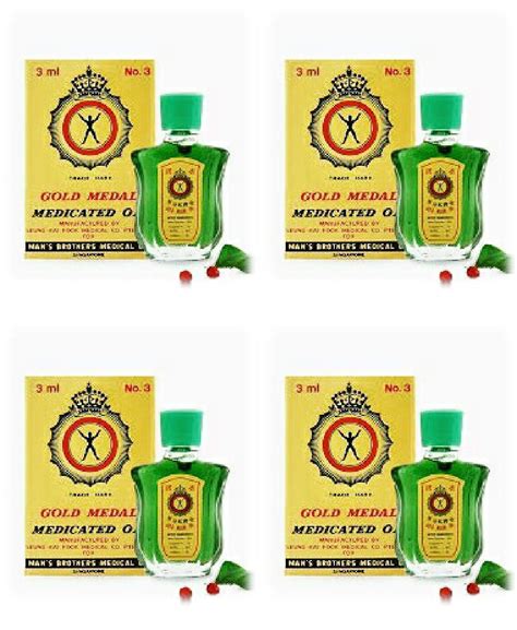 Axe brand universal oil Gold Medal Medicated Oil 3ML Pack of 4 ...