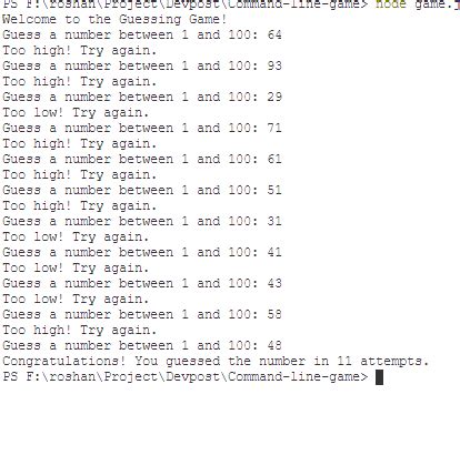 How to Make a Game with Command Prompt 的图像结果