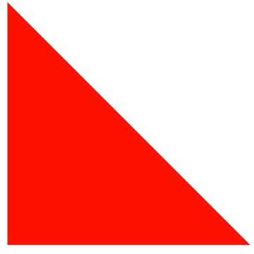 Image result for Red Right Triangle
