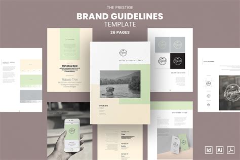 Manual Template Indesign