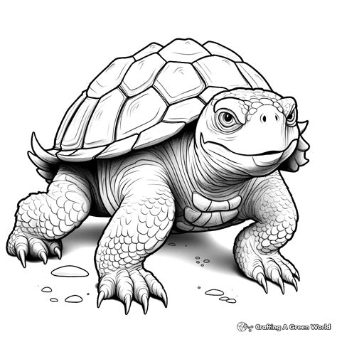 Image result for Snapping Turtle Drawing