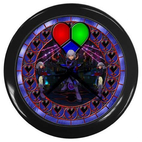 Buy Wall clock 1CSTG077 dark riku kingdom hearts Stained Glass Men ...