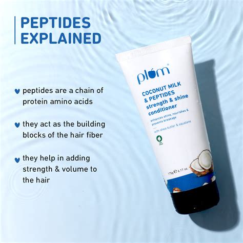 Get Plum Coconut Milk & Peptides Hair Conditioner for men and women ...