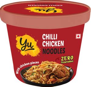 Yu Chilli Chicken Instant Noodles Non-vegetarian Price in India - Buy ...