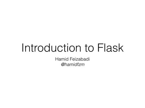 Image result for Python Flask Introduction