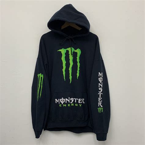 Streetwear Monster Energy Hoodie | Grailed
