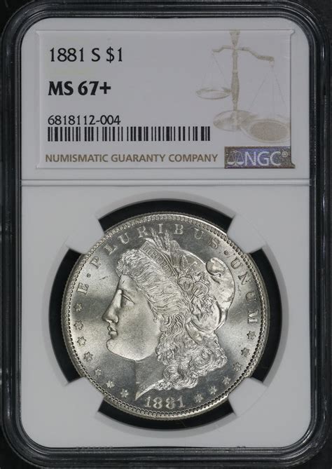 1881-S Morgan Dollar NGC MS-67+ | Northern Nevada Coin