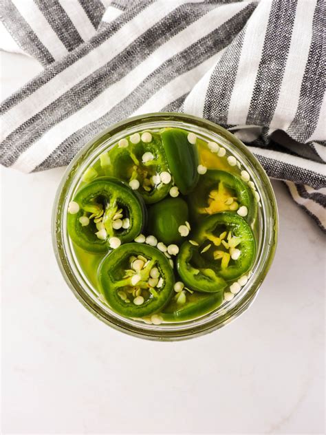 Quick Pickled Jalapeno Peppers - Fresh Fit Kitchen