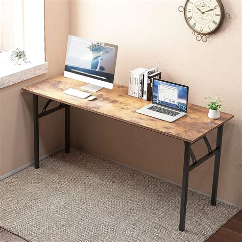 Buy Need Computer Desk Office Desk 62 inches Folding Table with BIFMA ...