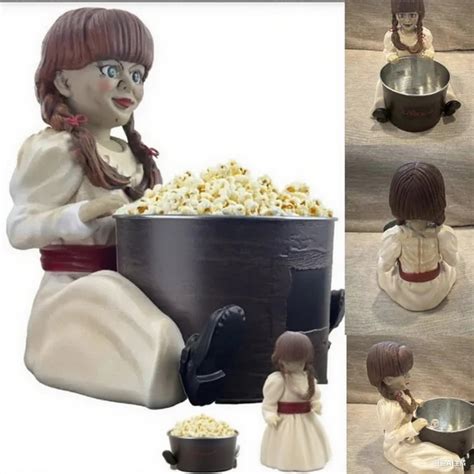 Annabelle Popcorn Bucket Conjuring Last Rites 2025 Creepy Design ...