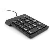 Amazon.in: Buy Numeric Keypad for Laptop - 18 Key USB Wired Portable ...