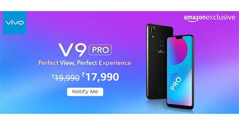 At Rs.17,990 price, Vivo V9 Pro launched in India with Snapdragon 660 ...
