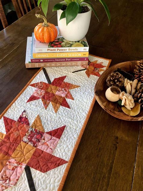 Easy Fall Table Runner Patterns 的图像结果