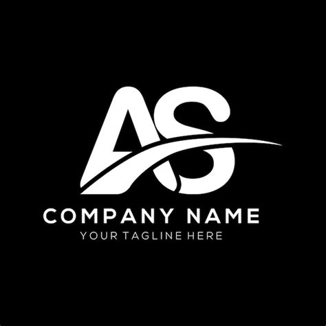 Initial letter as logo as letter design vector illustration | Premium ...