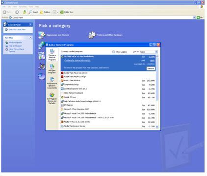 Install or Remove Program 的图像结果