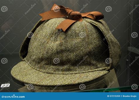 Sherlock Holmes hat stock image. Image of areas, holmes - 57215359