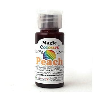 Magic Colours Spectral Gel Mini-PEACH Edible Gel Colors For Baking And ...