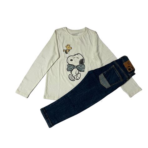 Couture Brand Jeans With Peanut Brand Full Sleeves T-Shirt For Boys ...