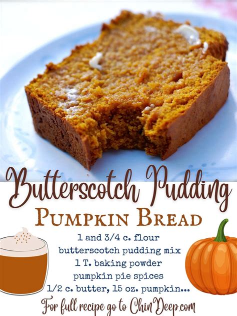 Pumpkin Bread Pudding Recipe